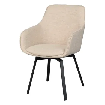 Scaune de dining bej 2 buc. Alison - Rowico imagine