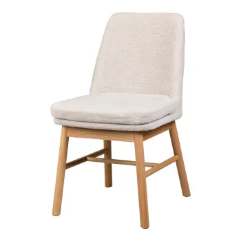 Scaune de dining bej 2 buc. Amesbury - Rowico imagine