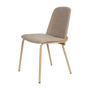 Scaune de dining bej 2 buc. Clip - Zuiver imagine