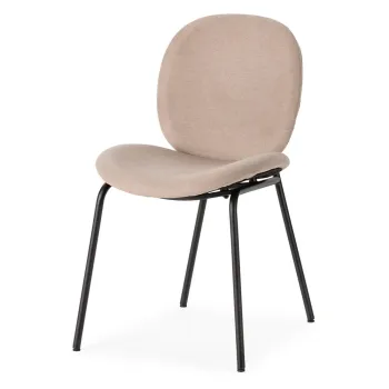 Scaune de dining bej 2 buc. Cori - Marckeric imagine