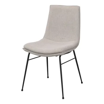 Scaune de dining bej 2 buc. Lowell - Rowico imagine