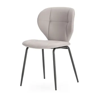 Scaune de dining bej 2 buc. Maura - Marckeric imagine