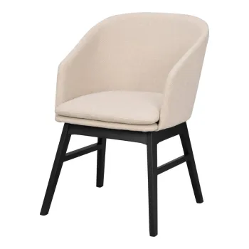 Scaune de dining bej 2 buc. Windham - Rowico imagine