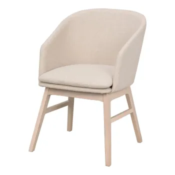 Scaune de dining bej 2 buc. Windham - Rowico imagine