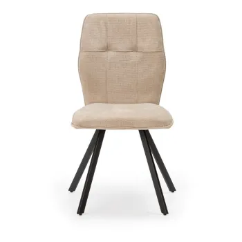 Scaune de dining bej 4 buc. Mery - Marckeric imagine