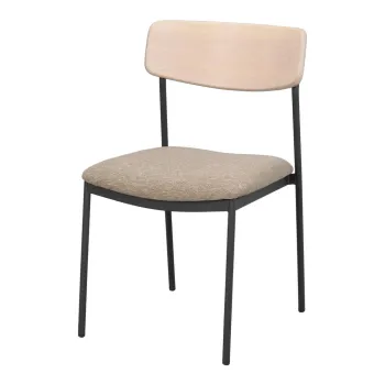 Scaune de dining bej/natural 2 buc. Maymont - Rowico imagine