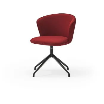 Scaune de dining burgundy rotative 2 buc. Add - Teulat imagine