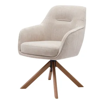 Scaune de dining crem 2 buc. Avola - Unique Furniture imagine