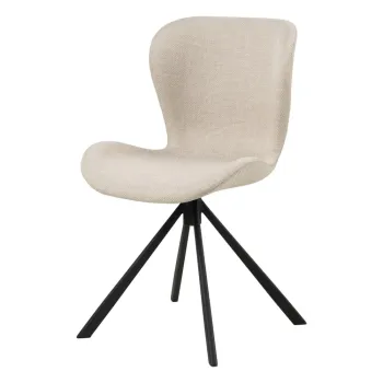 Scaune de dining crem 2 buc. Batilda - Actona imagine