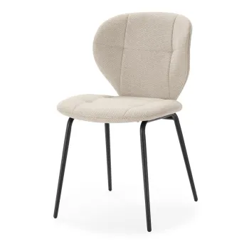 Scaune de dining crem 2 buc. Maori - Marckeric imagine