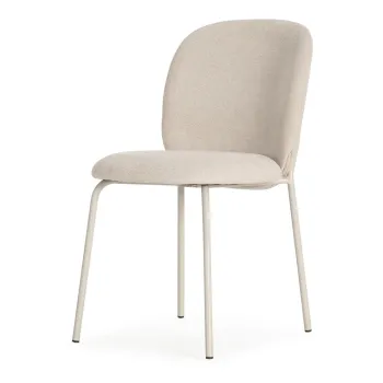 Scaune de dining crem 4 buc. Daia - Marckeric imagine