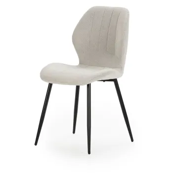 Scaune de dining crem 4 buc. Milu - Marckeric imagine