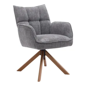 Scaune de dining gri 2 buc. Marilla - Unique Furniture imagine