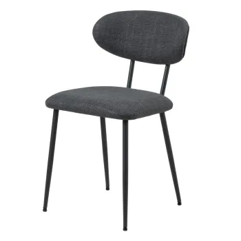 Scaune de dining gri-antracit 2 buc. Denise - Actona imagine