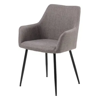 Scaune de dining gri-deschis 2 buc. Lizzy - Actona imagine