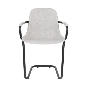 Scaune de dining gri-deschis 2 buc. Thirsty - Zuiver imagine