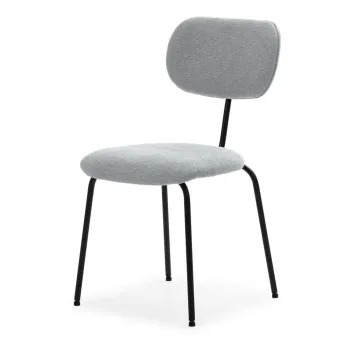 Scaune de dining gri-deschis 4 buc. Dash - Marckeric imagine