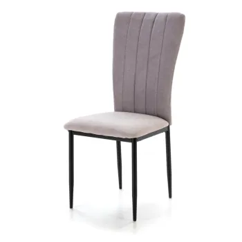 Scaune de dining gri-deschis 4 buc. Holly - Marckeric imagine