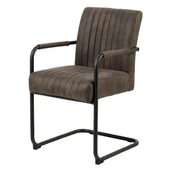 Scaune de dining gri-inchis 2 buc. Adele - Actona imagine