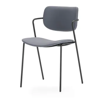 Scaune de dining gri-inchis 2 buc. Maika - Marckeric imagine