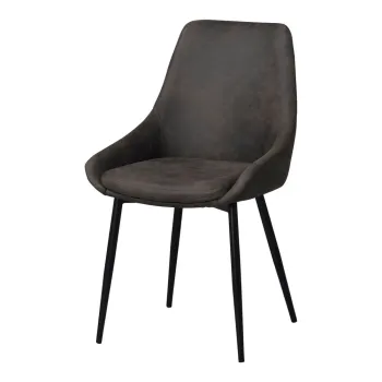 Scaune de dining gri-inchis 2 buc. Sierra - Rowico imagine