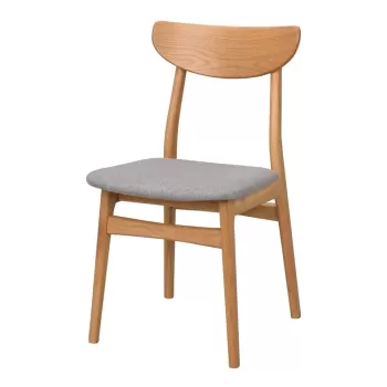 Scaune de dining in culoare naturala 2 buc. Rodham - Rowico imagine