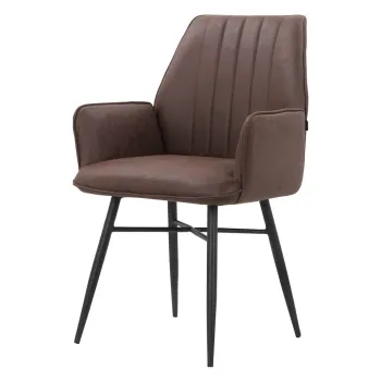 Scaune de dining maro 2 buc. Anzo - Storaa imagine