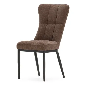 Scaune de dining maro 2 buc. Damon - Marckeric imagine