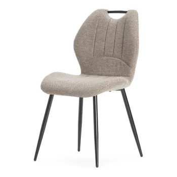 Scaune de dining maro deschis 4 buc. Muli - Marckeric imagine