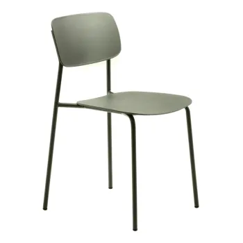 Scaune de dining verde 2 buc. Kirkland - Unique Furniture imagine