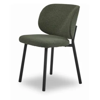 Scaune de dining verde 2 buc. Swan - Unique Furniture imagine