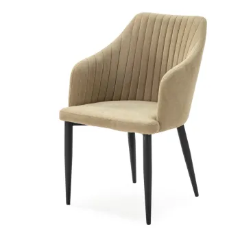 Scaune de dining verde-deschis 2 buc. Nadi - Marckeric imagine