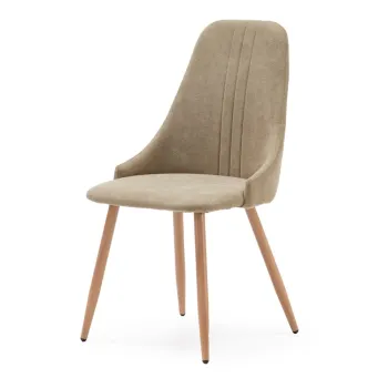 Scaune de dining verde-deschis 4 buc. Seul - Marckeric imagine