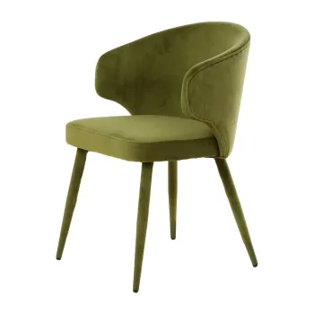 Scaune de dining verzi 2 buc. Kosaka - Light & Living imagine