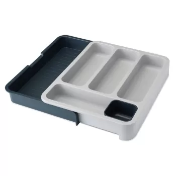 Sertar reglabil pentru tacamuri Joseph Joseph DrawerStore, gri imagine