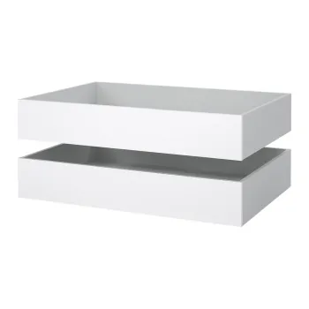 Sertare sub pat albe 2 buc. Naia - Tvilum imagine