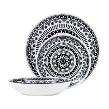 Serviciu de masa 12 buc. din gresie Maya - Premier Housewares imagine