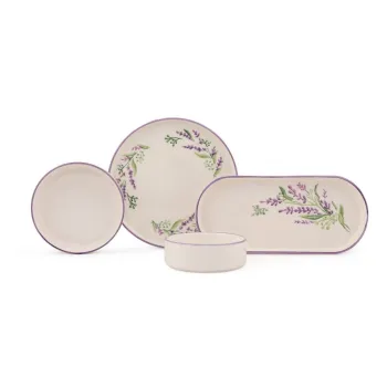 Serviciu de masa 14 buc. din ceramica - Hermia imagine