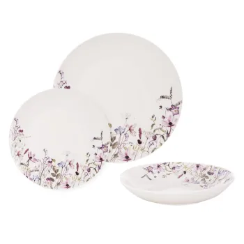 Serviciu de masa 18 buc. din portelan Louka - Orion imagine