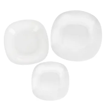 Serviciu de masa 18 buc. din sticla LUNA - Orion imagine