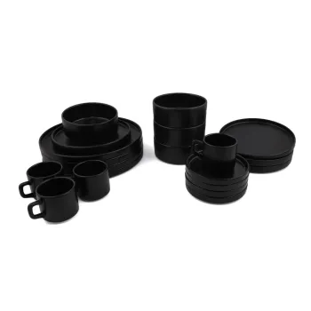 Serviciu de masa 20 buc. din gresie - Hermia imagine