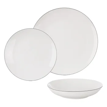 Serviciu de masA18 buc. new bone china Decora aEUROrion imagine