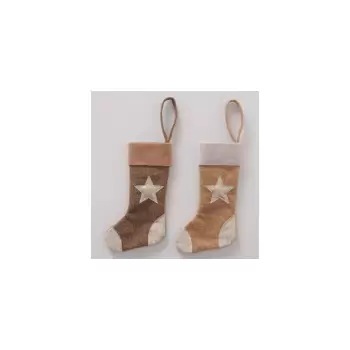 Set 2 ciorapi de Craciun de agatat Boltze Stevy imagine