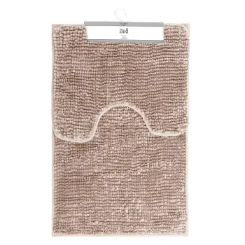 Set 2 covorase de baie AmeliaHome Bati, roz pudra imagine