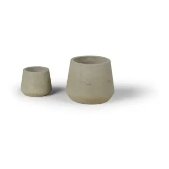 Set 2 ghivece Bonami Selection Concrete imagine