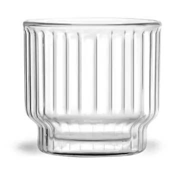 Set 2 pahare cu pereti dubli Vialli Design, 260 ml imagine