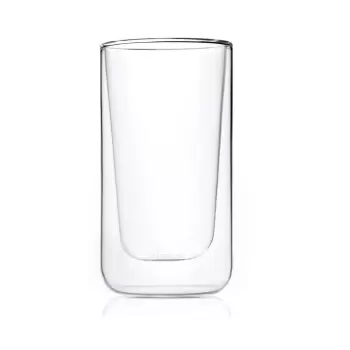 Set 2 pahare din sticla dubla termorezistenta Blomus Latte Macchiato, 320 ml imagine