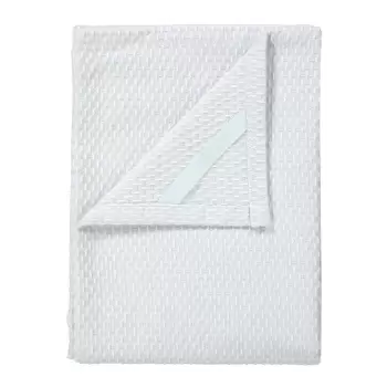 Set 2 prosoape de bucatarie din bumbac Blomus Pattern, 50 x 70 cm, alb imagine