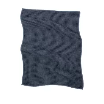 Set 2 prosoape din microfibra pentru bucatarie Tiseco Home Studio, 60 x 40 cm, albastru imagine