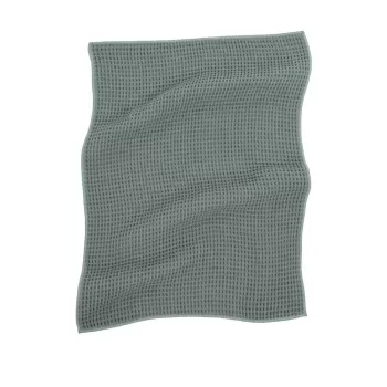 Set 2 prosoape din microfibra pentru bucatarie Tiseco Home Studio, 60 x 40 cm, verde imagine